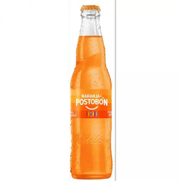 Postobon | Naranja Soda (Bottle)  | 24/10.14 Oz E.