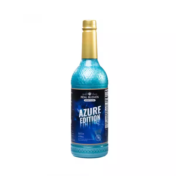 Real Blends | Azure Glow Edition Syrup | 33.8 fl oz