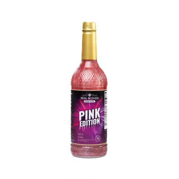 Real Blends | Pink Glow Edition Syrup | 33.8 fl oz