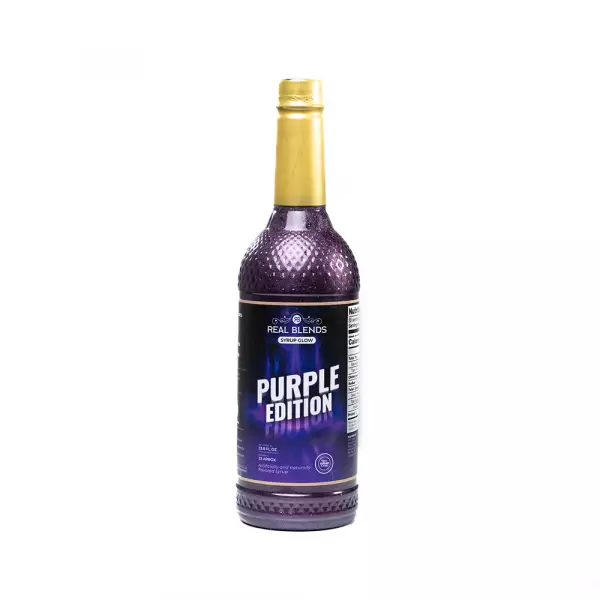 Real Blends | Purple Glow Edition Syrup | 33.8 fl oz