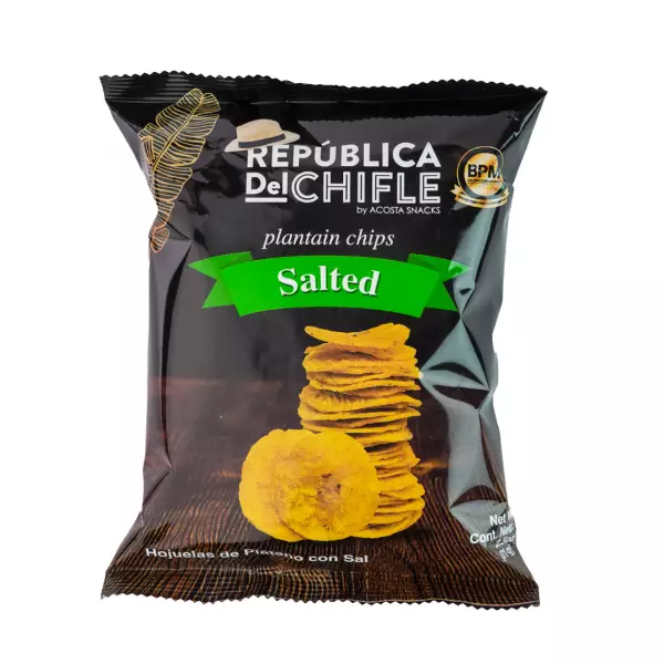 Republica del Chifle | Green plantain flakes with salt E