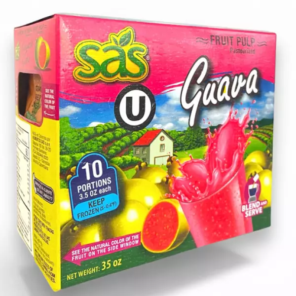 SAS | Pasteurized Guava | 35 oz (1.000gr) E.