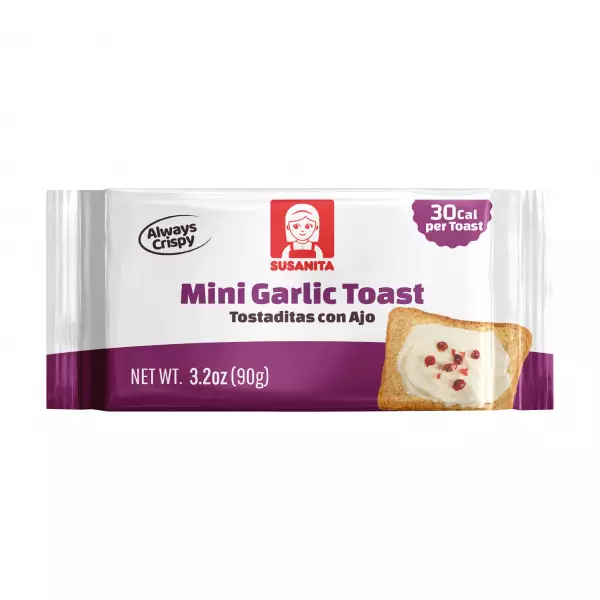 Susanita | Mini Garlic Toast | 3.2 Oz E.