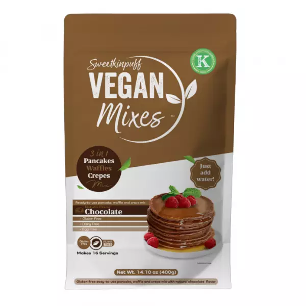 Vegan Life | Pancakes Chocolate | 14.10 oz E.