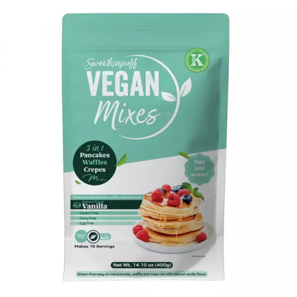 Vegan Life | Pancakes Vainilla | 14.10 oz E.
