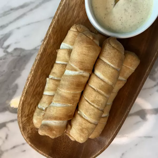 Yummy Puffies | Tequeños Puff Pastry Stuffed With Cheese | E.