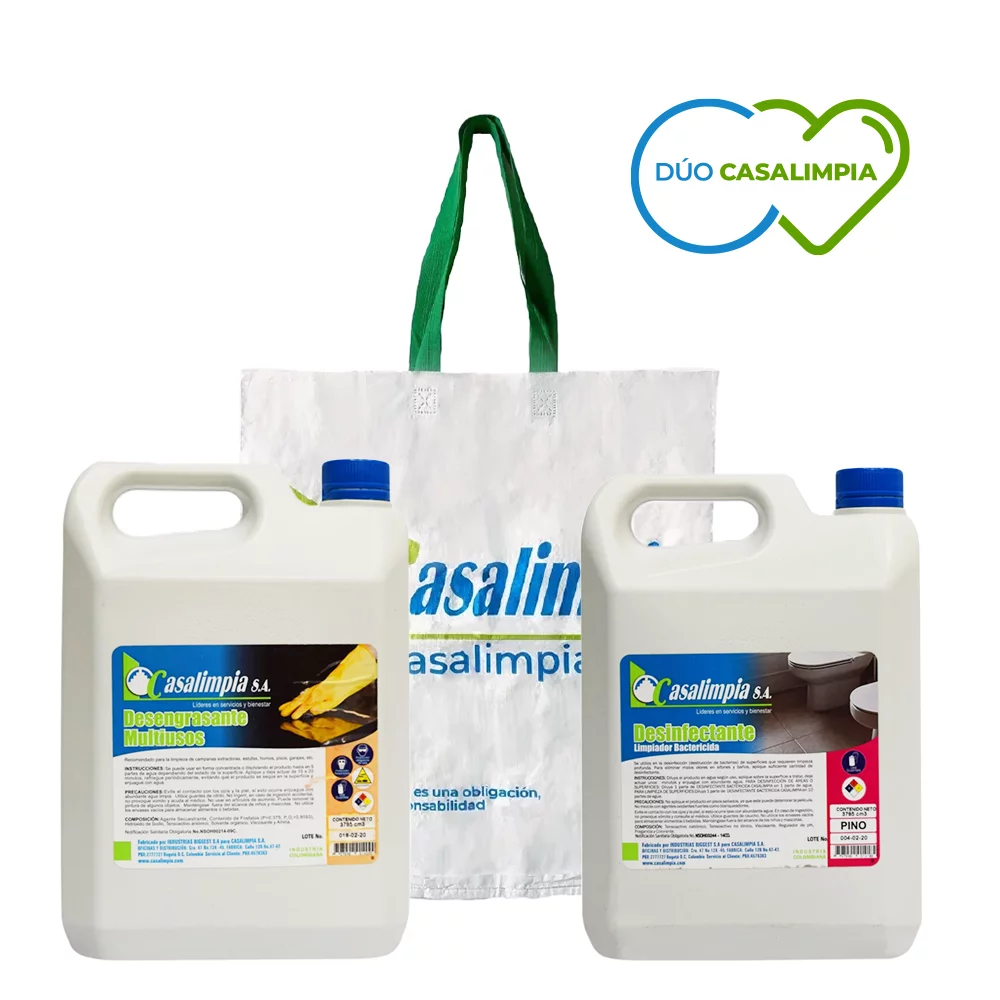 Dúo Blanqueador 3785ml + Desengrasante 3785ml