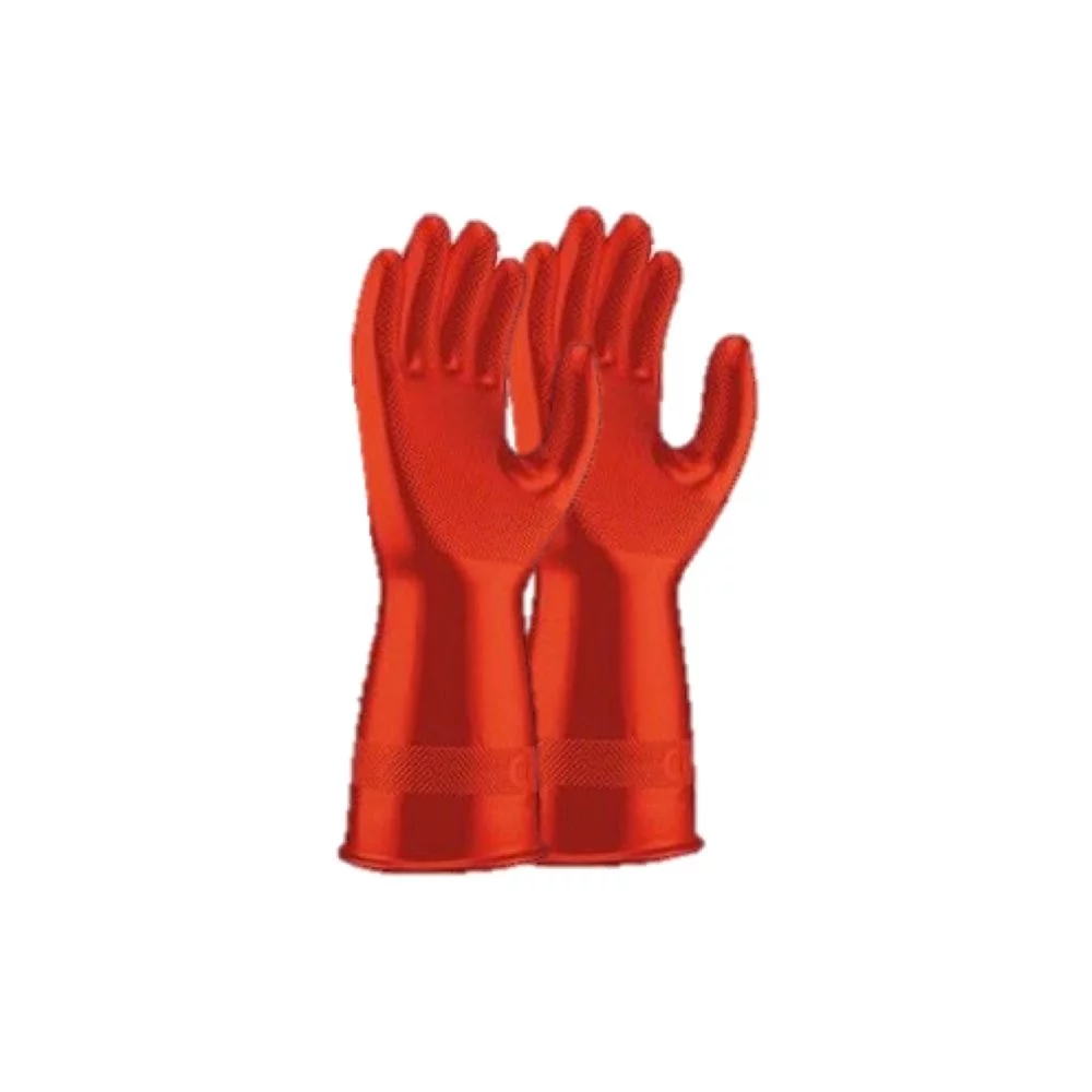 Guante rojo calibre 18