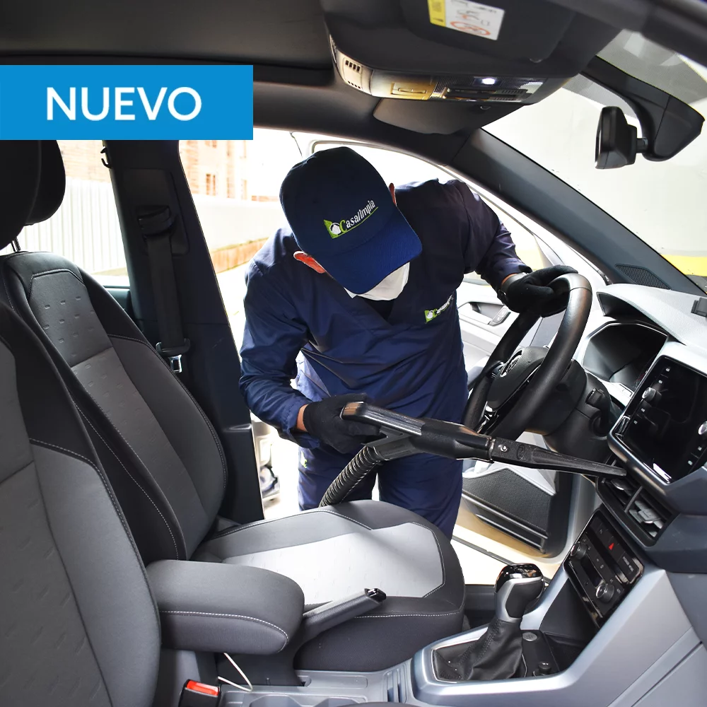 Servicio de lavado de tapicería para vehículo