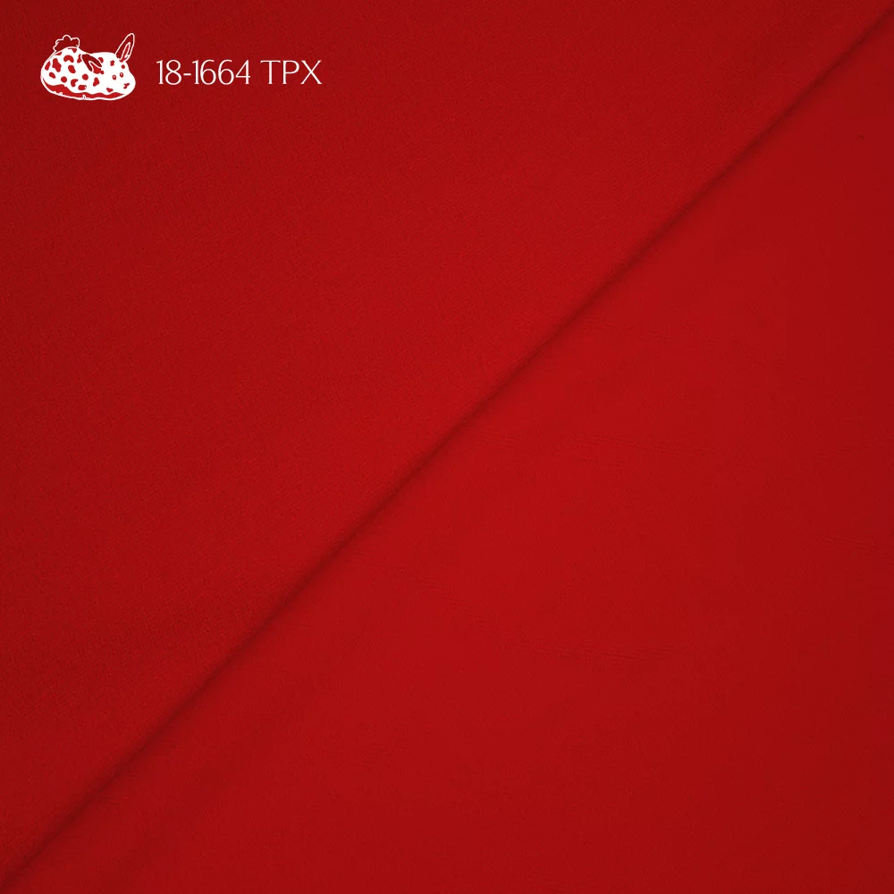 Rayon Jersey 30 Red