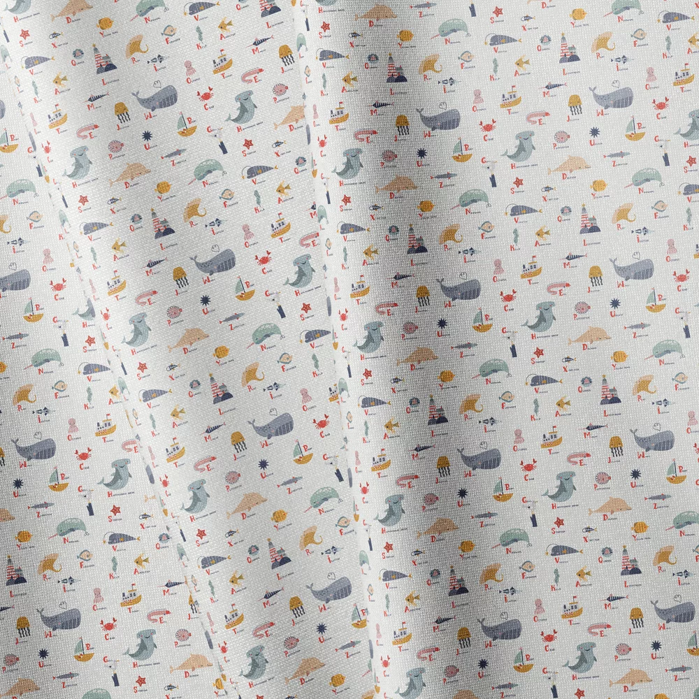 Cotton Jersey Alphabet