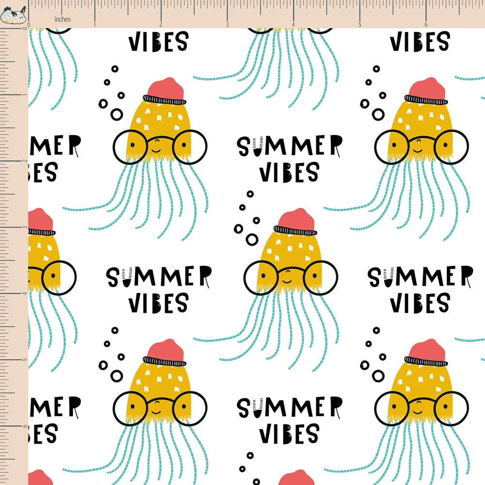 Cotton Jersey Big Kids Summervibes