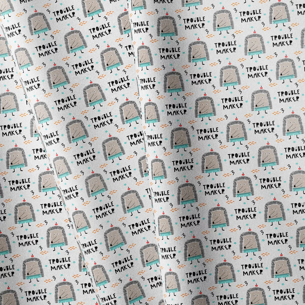 Cotton Jersey Big Kids Trouble Maker