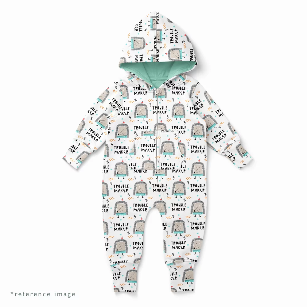 Cotton Jersey Big Kids Trouble Maker
