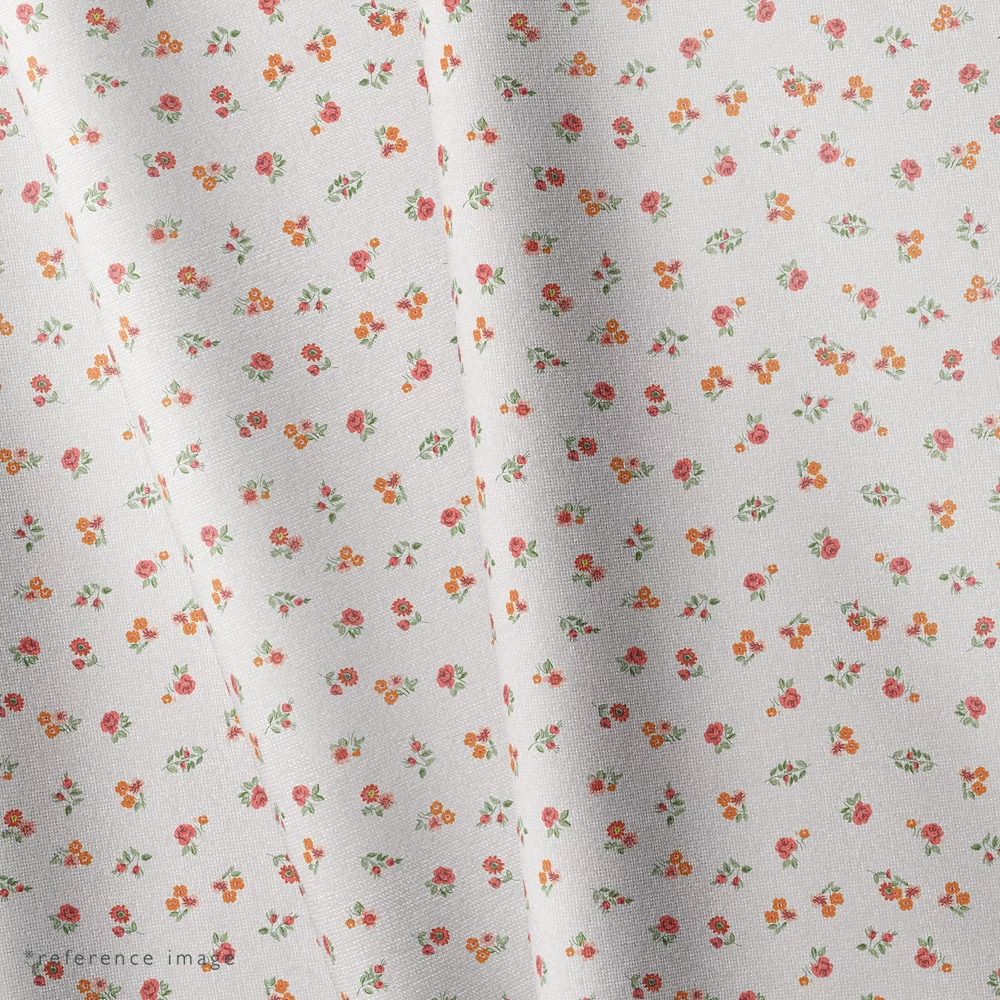 Cotton Jersey Coral Roses