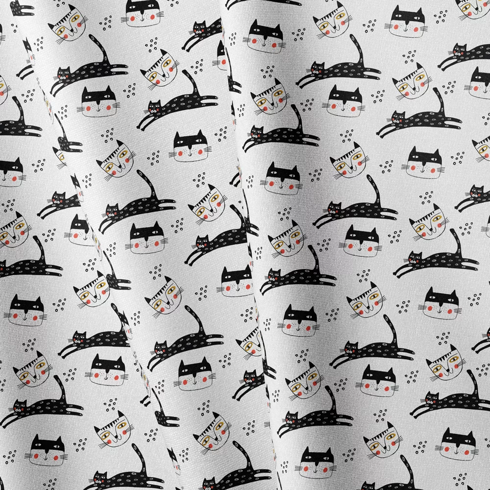 Cotton Jersey Dogs And Cats 202