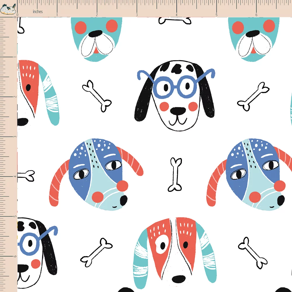 Cotton Jersey Dogs And Cats 902