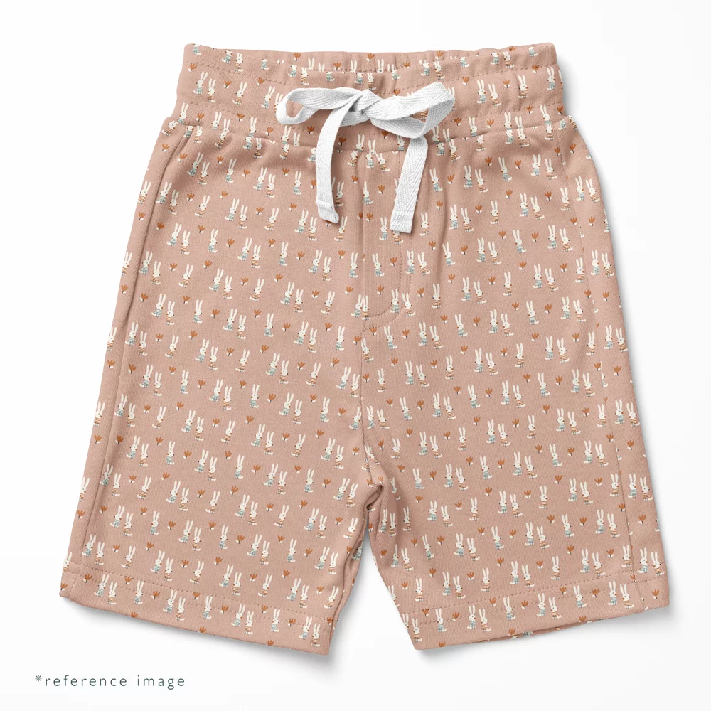 Cotton Jersey Pattern Bunnies 2