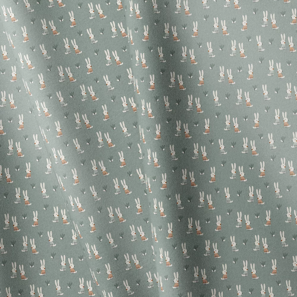 Cotton Jersey Pattern Bunnies 3