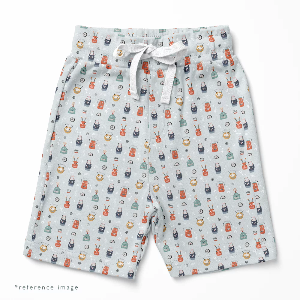 Cotton Jersey Robots 2
