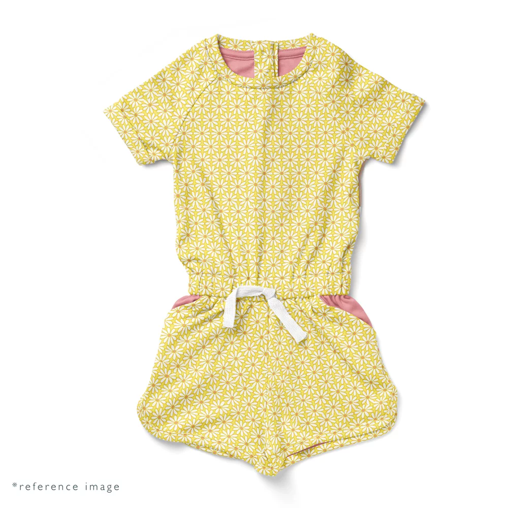 Cotton Jersey Sun Flowers