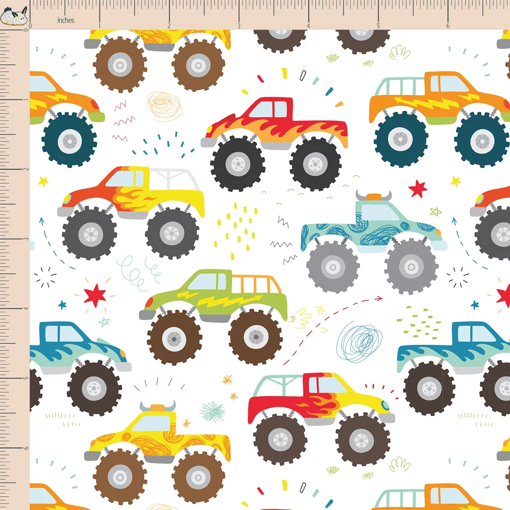 Cotton Jersey Trucks