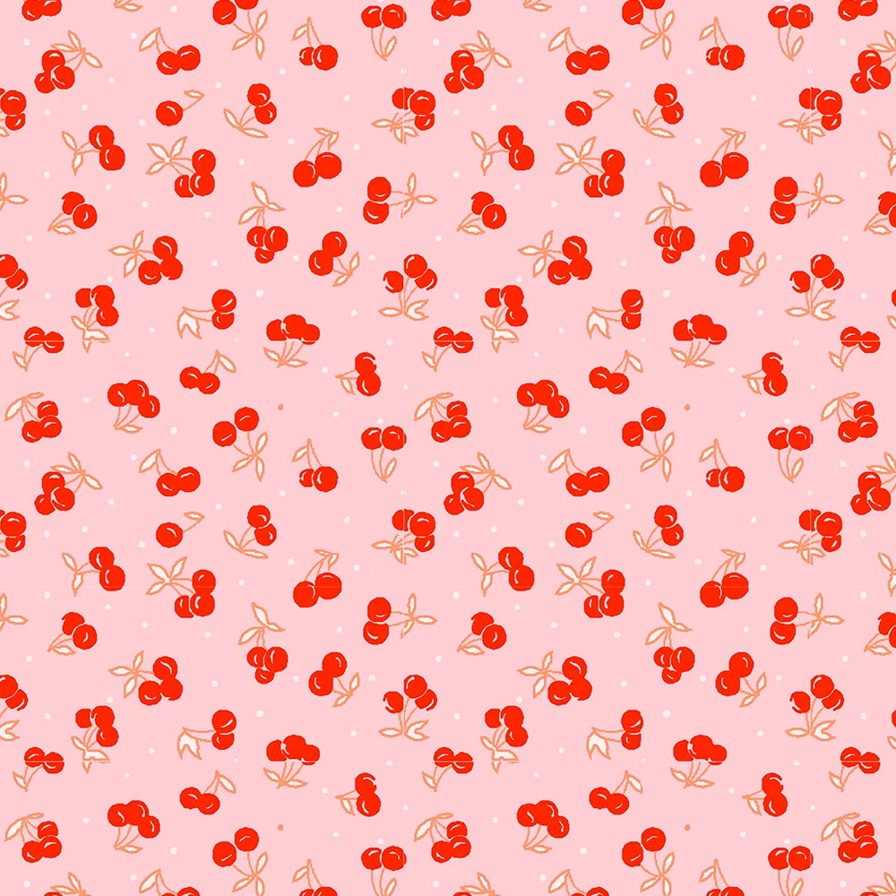 Musselin Red Cherry