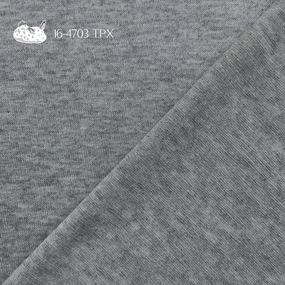 Rayon Jersey Melange 10 Lt Gray